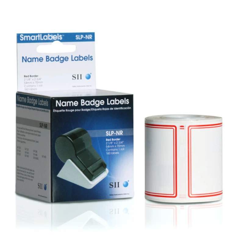 Image of Seiko Instruments Seiko Instruments SLP-NR Red, White Self-adhesive printer label 42100619