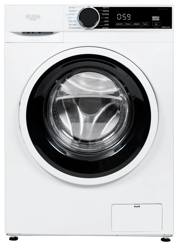 Image of Bush WMSAA1214W 12KG 1400RPM Washing Machine