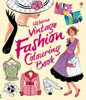 Image of Vintage Fashion Colouring Book by Antonia Miller Paperback
