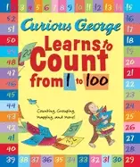 Image of curious george learns to count from 1 to 100