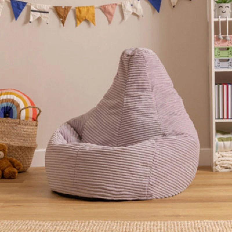 Image of icon Kids Dalton Corduroy Bean Bag Purple