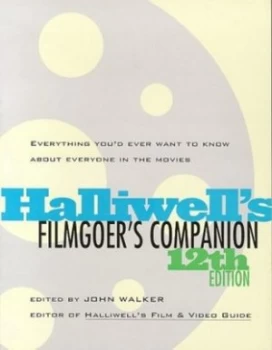 Image of Halliwells Filmgoers Companion by John Walker Paperback