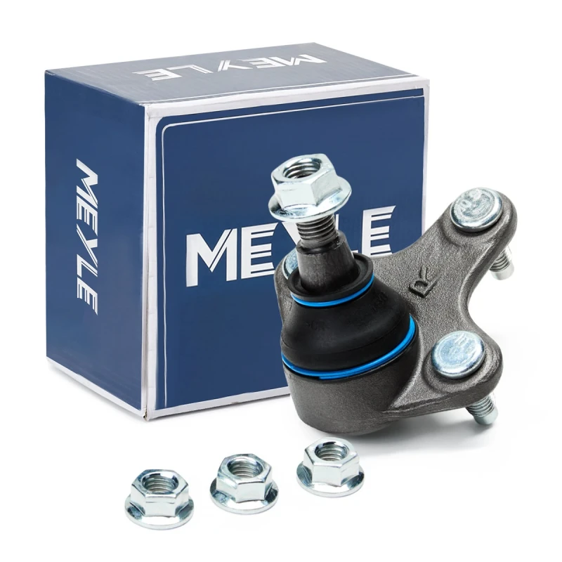 Image of MEYLE 116 010 0034 Ball joint Original Quality, Front Axle Right, with fastening/mounting material Support-/Steering Link (2462)