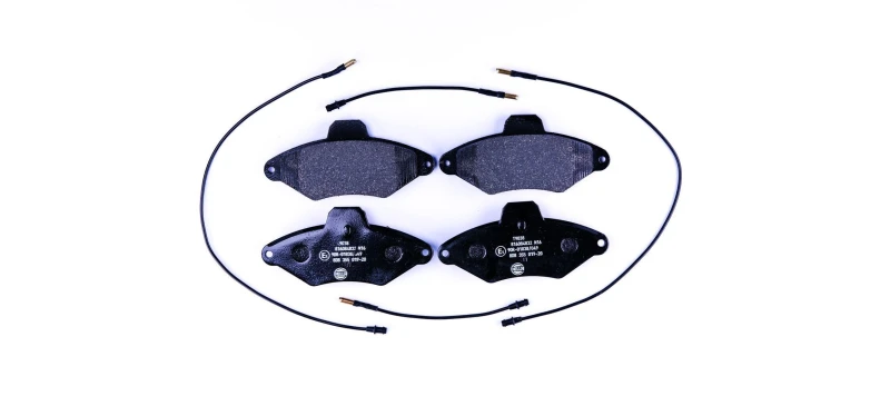 Image of HELLA Brake pad set HELLA 8DB 355 019-201