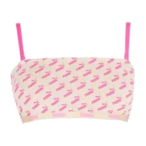 image of Puma Bandeau Top Ladies - Nude