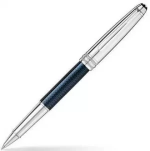 image of Mont Blanc Blue Hour Solitaire Classique Doue Rollerball Pen