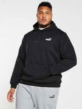 Puma Plus Size Essential Overhead Hoodie - Black, Size 3XL, Men