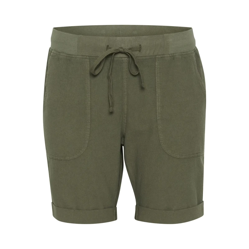 Image of KAFFE Curve Womens shorts KAFFE Curve Nana Vert Female 52