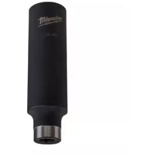 image of Milwaukee SHOCKWAVE 3/8'' Long Socket 8mm - N/A