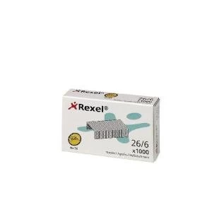 image of Rexel No. 56 Metal Staples 6mm Pack of 1000 6131