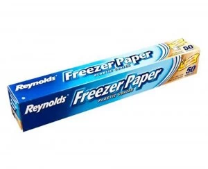 image of Reynolds Plastic Coated Freezer Paper 50 Square Feet