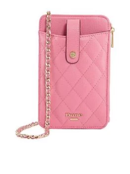 image of Dune London Kimmyy Phone Lanyard Purse - Pink