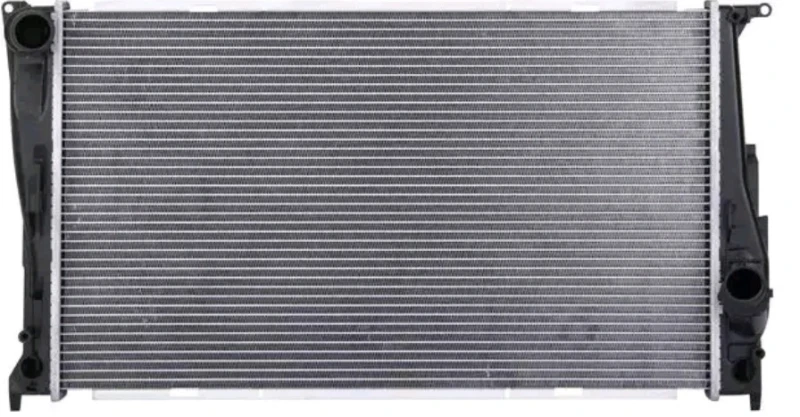 Image of VAN WEZEL 06002542 Engine radiator Aluminium, Brazed cooling fins, with accessories Radiator,engine cooling (470)