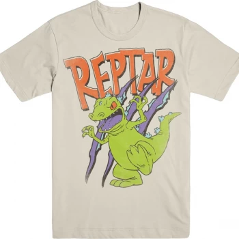 image of Nickelodian - Nick 90s Rugrats Reptar Unisex Large T-Shirt - Neutral