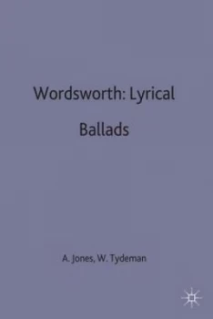Image of Wordsworth lyrical Ballads by Alun R. Jones Book