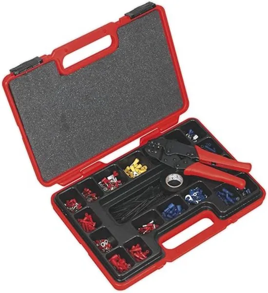 image of Genuine SEALEY AK8804 Crimping Tool Set 271pc