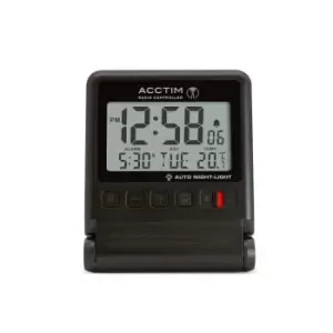 image of Acctim Skylab Digital Alarm Clock Black