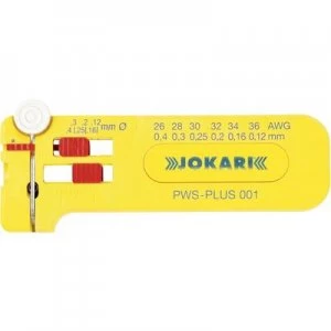 image of Jokari 40024 PWS-PLUS 001 Wire stripper Suitable for PVC-coated wires 0.12 up to 0.40 mm