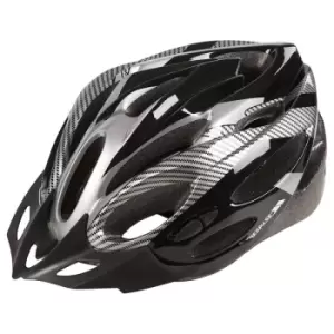 Image of Trespass Crankster Cycle Helmet White/Black L/XL
