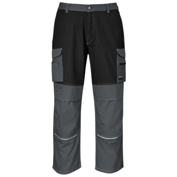 image of Portwest - KS13ZBRM - sz M Granite Trouser - Zoom Grey/Black