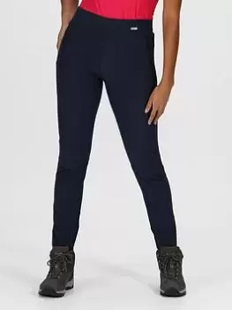 Image of Regatta Pentre Stretch Trousers - Navy, Size 12, Women
