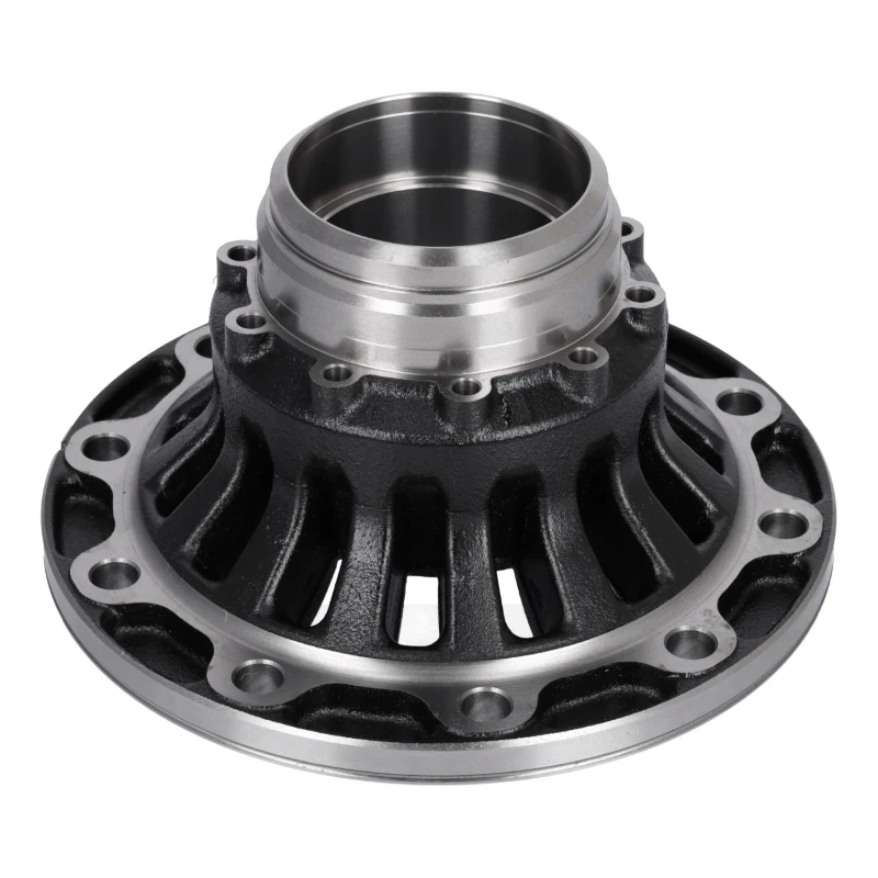 Image of FEBI BILSTEIN 181705 Wheel Hub Rear Axle, without wheel bearing Wheel Hub (653)