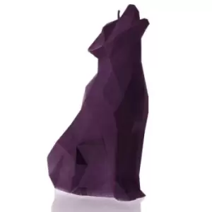 Image of Wolf Candle &ndash; Violet