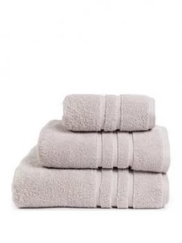 image of Super Soft 600 Gsm Zero Twist Towel Range ; Silver Grey - Hand Towel