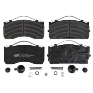 Image of Brake Pad 16592 by Febi Bilstein Front/Rear Axle
