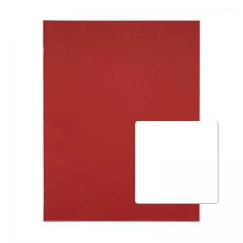 Image of RHINO A3 Oversized Exercise Book 40 Pages 20 Leaf Red Plain VTSRVDU0400308