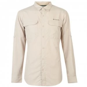 image of Columbia Ridge Long Sleeved Shirt Mens - Fossil