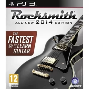 image of Rocksmith 2014 Game PS3 Game