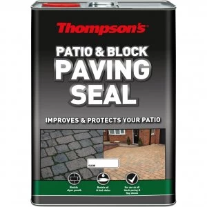 image of Ronseal Patio and Block Paving Satin Seal 5l