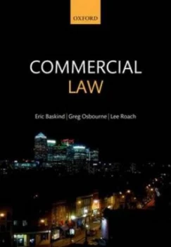 Image of Commercial Law by Eric Baskind Paperback