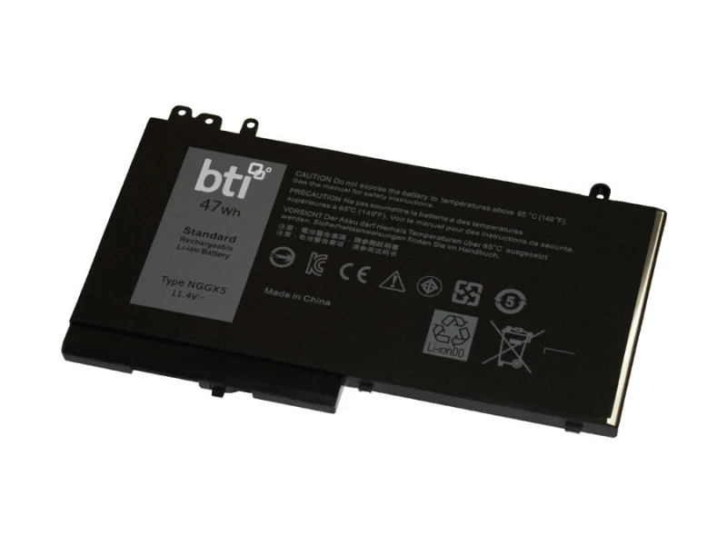 Image of BTI BTI 0W9FNJ compatible 47Wh 3-cell battery for Latitude E5270 E5470 E5570 0W9FNJ-BTI