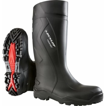 Image of Dunlop - C762041 Purofort+ Safety Wellington Boot Black Size-10.5 (45)