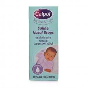 Image of Calpol Saline Nasal Drops 10ml