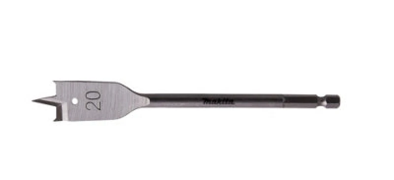 Image of Makita 1/4" Hex Shank Flat Wood Drill Bit E-17251 Diameter: 20mm