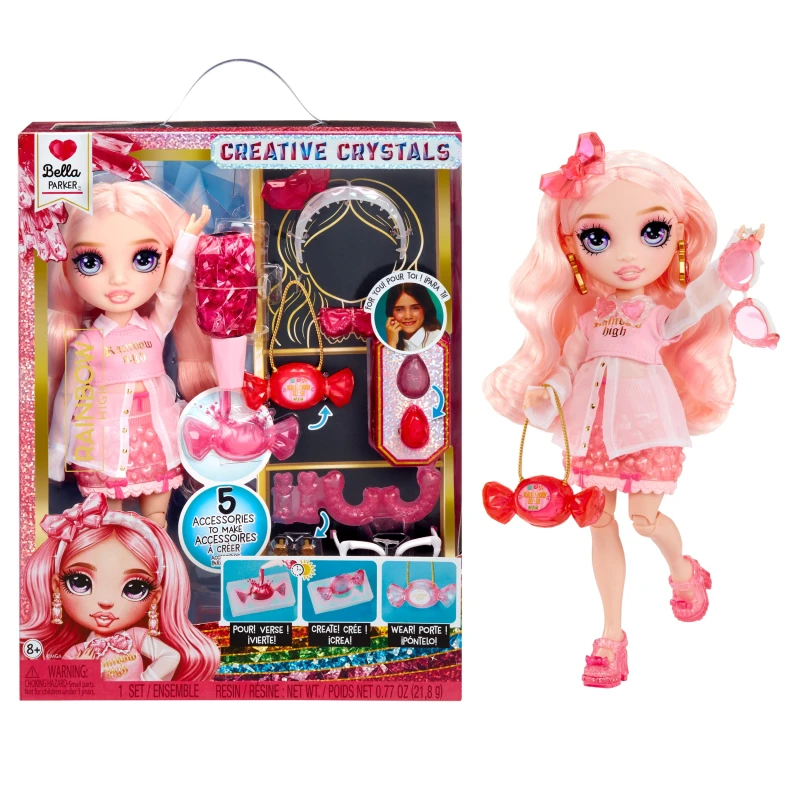 Image of Rainbow High Creative Crystals Fashion Dolls Assortment 1 1023403