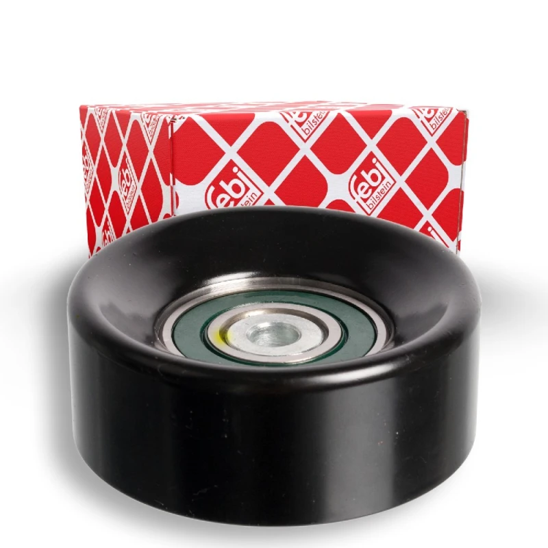 Image of FEBI BILSTEIN 30990 Tensioner Pulley Metal Tensioner Pulley,v-ribbed belt (310)