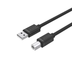 image of 2m Black Premium USB 2.0 A To B Cable