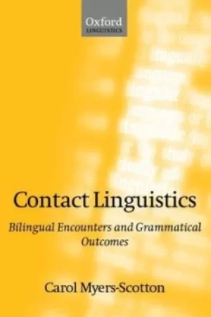 Image of Contact linguistics by Carol Myers-Scotton