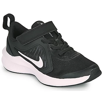 Image of Nike DOWNSHIFTER 10 PS boys's Childrens Sports Trainers (Shoes) in Black