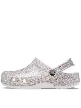 Image of Crocs Classic Sprinkles Clog Toddler, Cream, Size 5 Younger