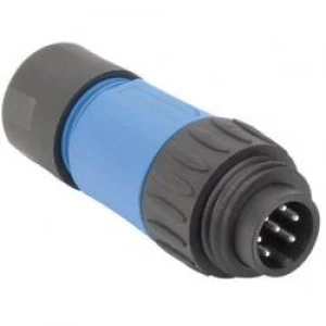 Image of Amphenol C016 10H006 010 10 Straight Cable Plug C16 1 Nominal current details 10 A Number of pins 6PE