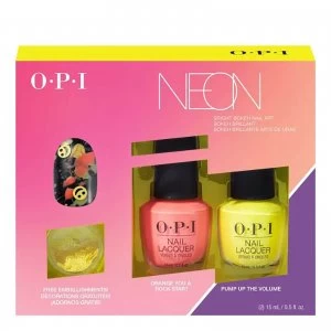 Image of O.P.I Limited Edition Pump Neon Collection Nail Art Duo 2
