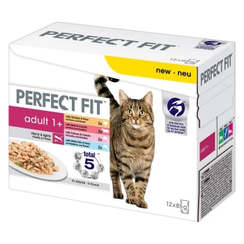 image of Perfect Fit Adult 1+ Cat Food 12 x 85g