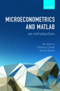 Image of Microeconometrics and Matlab by Abi Adams Book