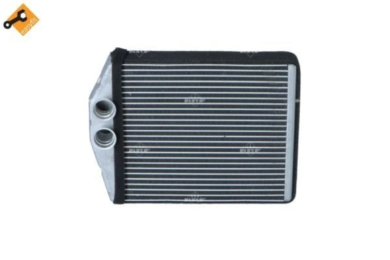 Image of NRF 54275 Heat Exchanger with fastening/mounting material, EASY FIT Aluminium Heat Exchanger,interior heating (467)