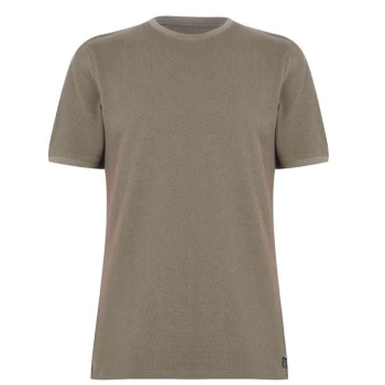 image of Firetrap Waffle T-Shirt - Olive Night